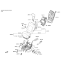 Diagram for 2014 Hyundai Santa Fe Armrest - 89900-B8340-ZZC