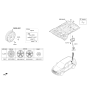 Diagram for 2014 Hyundai Santa Fe Spare Wheel - 52910-B8195