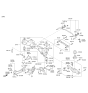 Diagram for 2019 Hyundai Santa Fe XL Sway Bar Kit - 55510-2W000