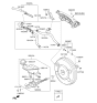 Diagram for 2016 Hyundai Santa Fe Sport Brake Master Cylinder - 58510-2W800