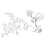 Diagram for 2013 Hyundai Azera Knock Sensor - 39320-3C200