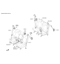 Diagram for 2018 Hyundai Santa Fe Seat Belt - 89810-B8500-RYN