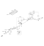 Diagram for Hyundai Santa Fe Exhaust Pipe - 28650-B8100