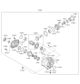 Diagram for 2015 Hyundai Santa Fe Transfer Case - 47300-3B510