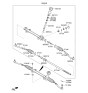 Diagram for 2015 Hyundai Santa Fe Rack And Pinion - 56500-2W100