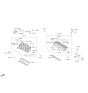 Diagram for 2015 Hyundai Azera Cylinder Head Gasket - 22311-3CGA5