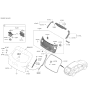 Diagram for Hyundai Nexo Tailgate Lock - 81800-M5100