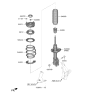 Diagram for Hyundai Nexo Bump Stop - 54625-D3000