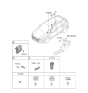 Diagram for 2020 Hyundai Nexo Battery Terminal - 91984-M5620