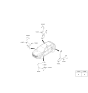 Diagram for 2020 Hyundai Nexo ABS Sensor - 58950-M5000