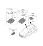 Diagram for 2023 Hyundai Nexo Dome Light - 92810-M5020-YPK