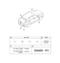 Diagram for 2023 Hyundai Nexo Emblem - 86300-M5000