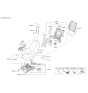 Diagram for 2019 Hyundai Nexo Seat Cover - 88260-M5030-YFT