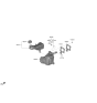 Diagram for 2021 Hyundai Nexo Brake Master Cylinder Reservoir - 58520-M5000