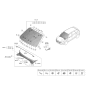 Diagram for 2019 Hyundai Nexo Weather Strip - 86430-M5000