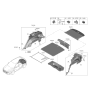 Diagram for Hyundai Nexo Interior Light Bulb - 92620-D9000