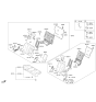 Diagram for 2023 Hyundai Nexo Armrest - 89900-M5000-YFS