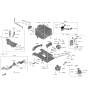 Diagram for 2015 Hyundai Sonata Hose Clamp - 14716-08000