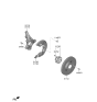 Diagram for 2021 Hyundai Nexo Steering Knuckle - 51711-M5000