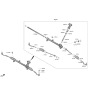 Diagram for Hyundai Tucson Center Link - 57724-D3100