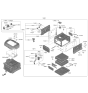 Diagram for 2023 Hyundai Nexo Intake Manifold Gasket - 35658-M5000