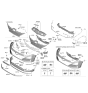 Diagram for Hyundai Nexo Air Deflector - 86591-M5000