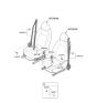 Diagram for 2020 Hyundai Venue Seat Belt - 88810-K2500-UUG