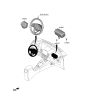 Diagram for 2023 Hyundai Venue Air Bag - 80100-K2500-NNB