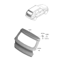 Diagram for 2017 Hyundai Accent Door Hinge - 79770-1J000