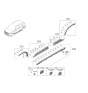 Diagram for 2020 Hyundai Venue Door Moldings - 87721-K2010