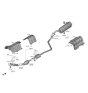 Diagram for 2021 Hyundai Venue Exhaust Hanger - 28780-M6000