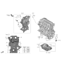 Diagram for 2022 Hyundai Venue Oil Pan - 21510-2M170