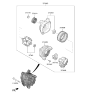 Diagram for 2022 Hyundai Venue Alternator - 37300-2M317