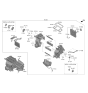 Diagram for 2023 Hyundai Venue Evaporator - 97139-K2000