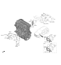 Diagram for Hyundai Venue Engine Control Module - 39100-2M110