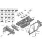 Diagram for 2021 Hyundai Venue Dash Panels - 84120-K2000