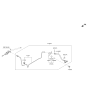 Diagram for 2021 Hyundai Venue Clutch Hose - 41640-D7200