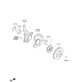 Diagram for 2021 Hyundai Venue Brake Dust Shield - 51755-K2000