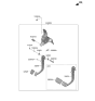 Diagram for 2020 Hyundai Venue Brake Pedal - 32800-K2100