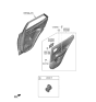 Diagram for 2022 Hyundai Venue Door Handle - 83620-K2500-NNB