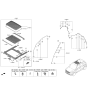 Diagram for 2020 Hyundai Venue Sunroof - 81630-K3000