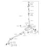 Diagram for 2009 Hyundai Santa Fe Shift Cable - 43794-1U100