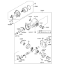 Diagram for 2011 Hyundai Santa Fe Differential - 53000-3B400