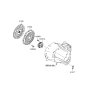 Diagram for Hyundai Clutch Disc - 41100-24200