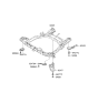 Diagram for 2012 Hyundai Santa Fe Front Cross-Member - 62400-0W500