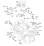 Diagram for 2009 Hyundai Santa Fe Crankshaft Position Sensor - 39310-3C400