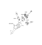 Diagram for Hyundai Turn Signal Switch - 93410-2B001-CA