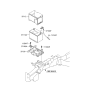 Diagram for 2012 Hyundai Santa Fe Battery Terminal - 37180-2B010