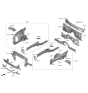 Diagram for 2021 Hyundai Genesis G80 Dash Panels - 64300-T1000