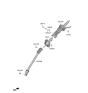 Diagram for 2022 Hyundai Genesis G80 Steering Shaft - 56400-T1000